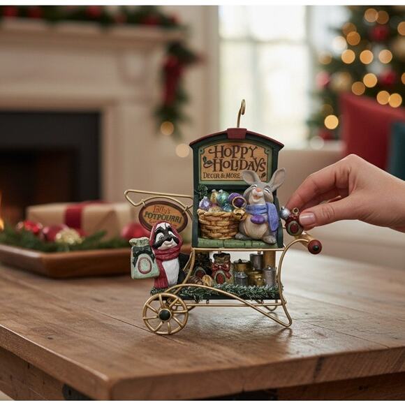 DISCOUNTED! NEW Hallmark 2007 "HOPPY Holidays Decor & More" Kringlewood Farms - Picture 2 of 10